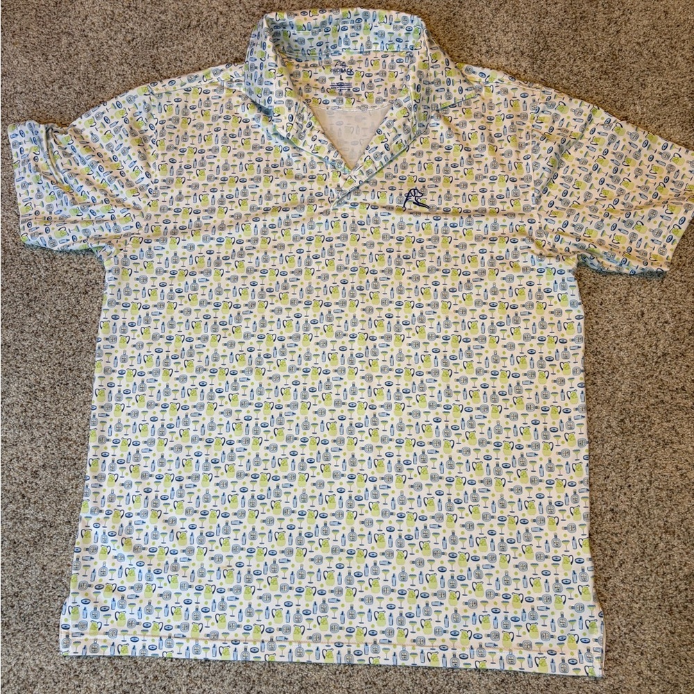 Rhoback Margarita Golf Polo sz L